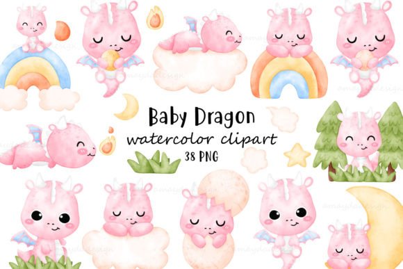 Baby Dragon Dinosaurs Watercolor: An Embroidery Review