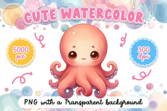 Cute Watercolor Octopus: An Embroidery Review