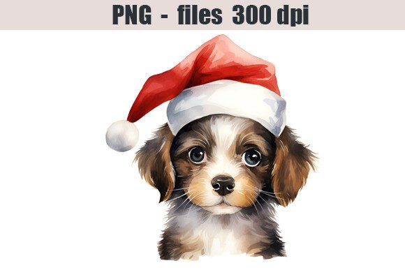 Puppy Watercolor Clipart: Illustrations for Branding