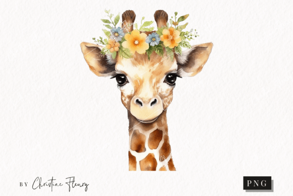 Watercolor Baby Giraffe Clipart: An Embroidery Review
