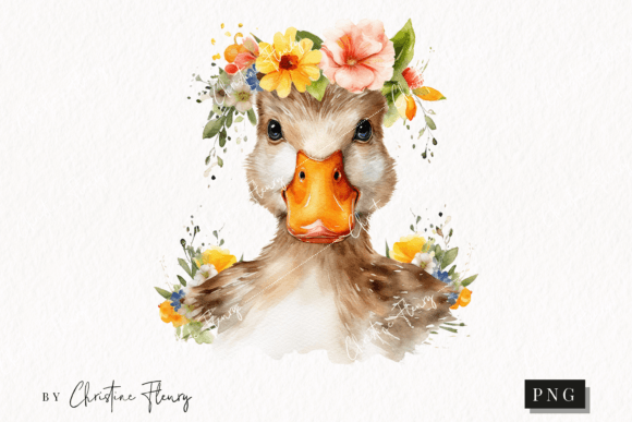 Watercolor Duck Clipart: An Embroidery Review
